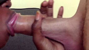 i gave him the best interracial ebony blowjob swallowing every drop homemade