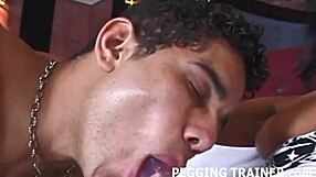 Bisexual male submits to femdom strapon assfucking and total humiliation domination