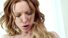 julia ann fingers and licks blonde katy kiss's tight pussy till she orgasms hard