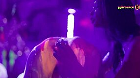 i can't stop watching neon party girls fuck scream orgasm wildly