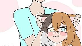 i'm watching cats head pat minecraft anime episode 5