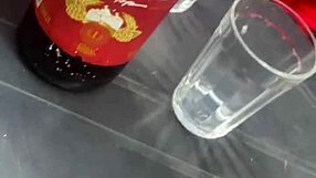 Brazilian Latina Exposes Herself to Married Man in Bar