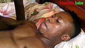 I admire ebony amateur girl's fierce energy