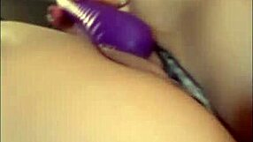 Rica Latina Masturbates with Dildo Waiting for Roomie to Fuck