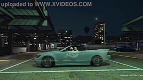 in gta 5 i grab a hot hooker for some car sex service action