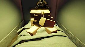 Big Ass Birthday Gift Unwraps Monster Cock Surprise