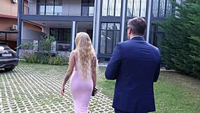 brunette chinese fei fei moans loud sucking horny boyfriend's cock