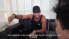 Colombian BBW Lizi Love's Big Ass Bent Fucked Doggystyle Cowgirl by Two Monster Cocks