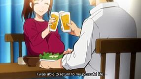 cheating big tits wife deepthroats husband's monster cock turns slut squirting toy