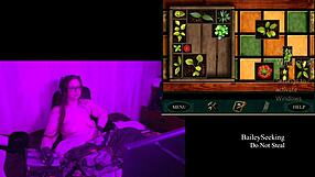 her big black tits bounce wild as i dive deep into blackmoor manor part 4