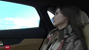 Skinny Cleaning Lady Takes Double Penetration from Driver and Servant in Wild Threesome