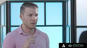 Reagan Foxx Tests Whitney Wright Nuru Oiled Massage Fuck Bent Over Big Tits