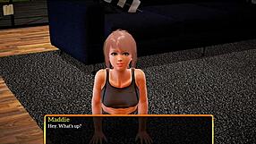 Teen explores new family adventures step by step 😏