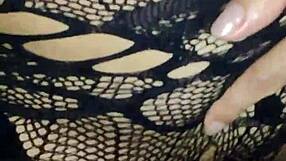 first time trying anal hurts but slutty filipina loves it in fishnets