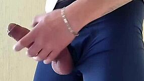 Would you stroke this huge cock outdoors till orgasm hits?