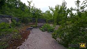 Ever wonder how this slutty brunette takes stranger's anal so deep?