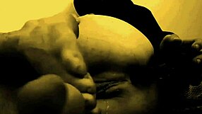 Hairy Pussy Nightmare Unfolds with Massive Dildo Assault!