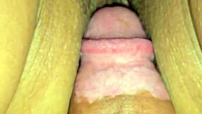 I end masturbation in doggy with hot creampie flooding my tight wet ass feels amazing