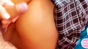 Innocent Faced Mexican Schoolgirl's Tight Ass Takes Raw Creampie Outdoor