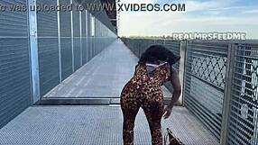 Memphis River Walk Sextape Flashing Wet Pussy Bent Over Big Black Cock Doggystyle