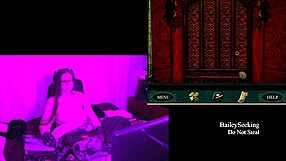 her big black tits bounce wild as i dive deep into blackmoor manor part 4