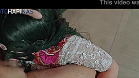 Big ass chapina bounces wildly after deep hotel creampie dump