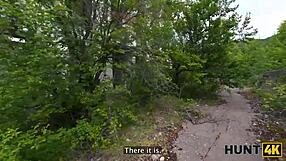 Ever wonder how this slutty brunette takes stranger's anal so deep?