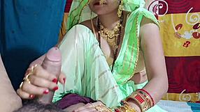Beautiful Indian bride's first dirty pussy fuck breaks her virgin seal in Hindi