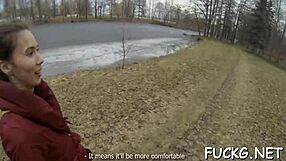 Eager teens picked up for hardcore group fuck on hidden cam