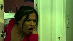 busty milf warden punishes those two kinky lesbian teens hard