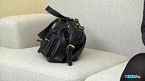 super sexy asian babe poses hot in photoshoot then plays with her big clit and tight hairy pussy