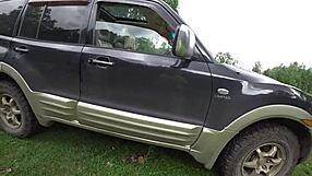 Lesbian pounds mature milf's fat ass and big tits in car POV