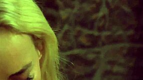 Horny Lesbian Slave Kneels Bound Licking Mistress's Wet Pussy to Orgasm in BDSM Domination