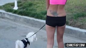 How does this blond teen pornstar take cock so deep in free fuck video?