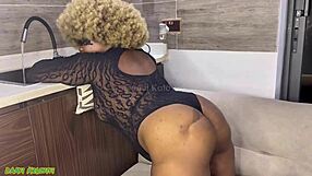 stepdad rams bbc in kitchen while water runs on my wet pussy!