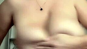 in the morning i grope my huge natural tits so good i'm horny for you now