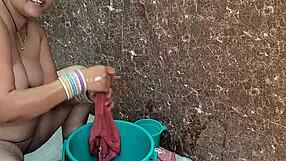 Desi girl deepthroats muscular friend's monster cock in homemade