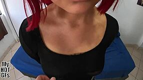 abi's cute latina babysitter ass bounces in first homemade pov ride