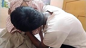 innocent desi indian schoolgirl hides her tight pussy craving rough anal doggystyle from big black cock