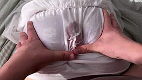 friends petite blonde gf, rub my pussy but no penetration ok?