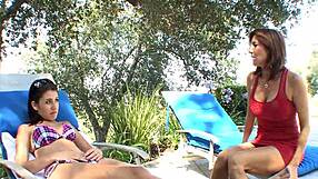 wanna see tara holiday finger missi daniels' shaved pussy before assfucking?