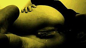 Hairy Pussy Nightmare Unfolds with Massive Dildo Assault!