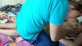 Desi Couple Slams Tight Pussy Hard on Bed in Passionate Fuck