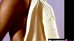 big tits asian babe morena corwin strips naked while latina tamara sky flaunts her hot bubble butt