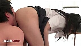 Rara Unnos Naughty Schoolgirl Blowjob Deal for Better Grades Toys Hardcore