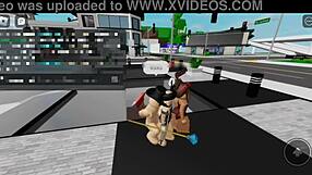 Fazendo Sexo Publico Rough com Prostituta Brookhaven