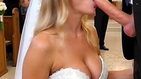 imagine the bride on her wedding day getting super wet for cock
