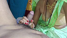 Beautiful Indian bride's first dirty pussy fuck breaks her virgin seal in Hindi