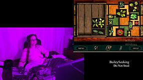 her big black tits bounce wild as i dive deep into blackmoor manor part 4