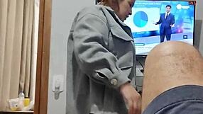 teasing hubby then neighbor shaves my bare pussy